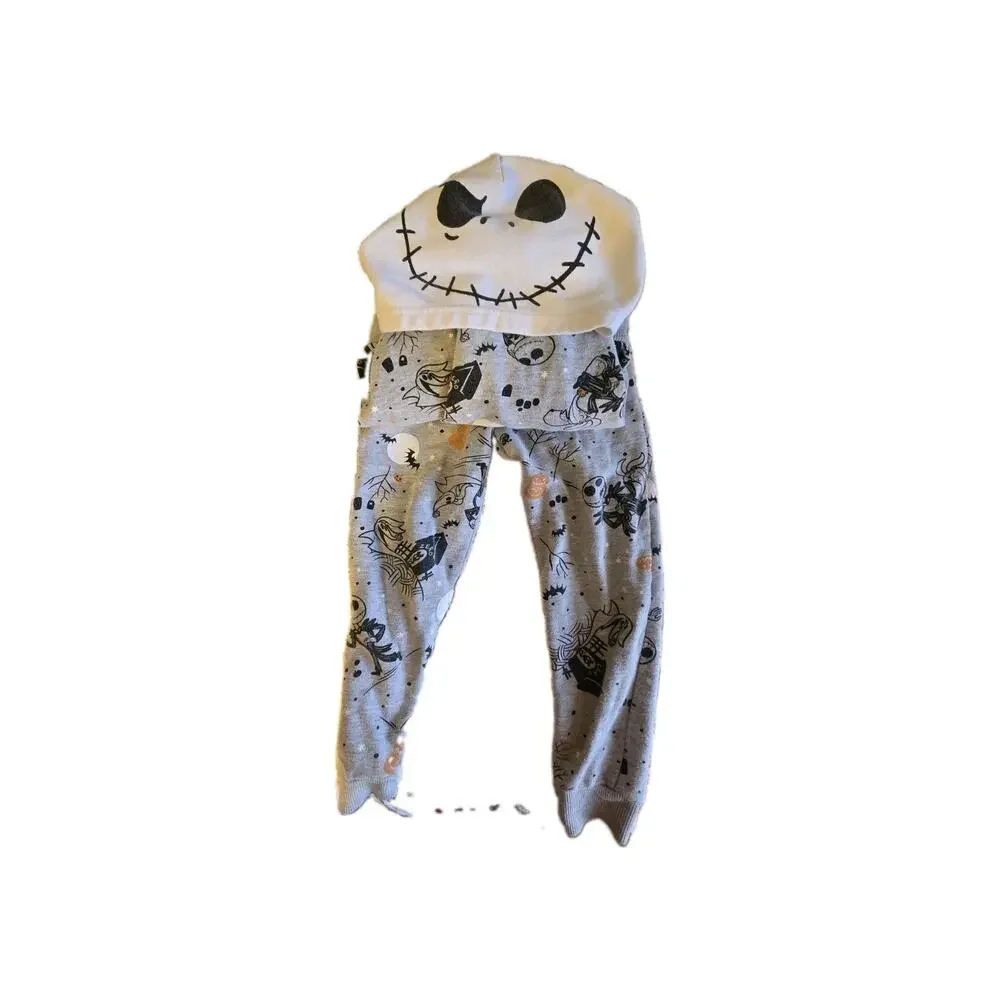 Nightmare Before Christmas FLEECE Toddler Set Child Size 5T Halloween Fall 2 Pcs
